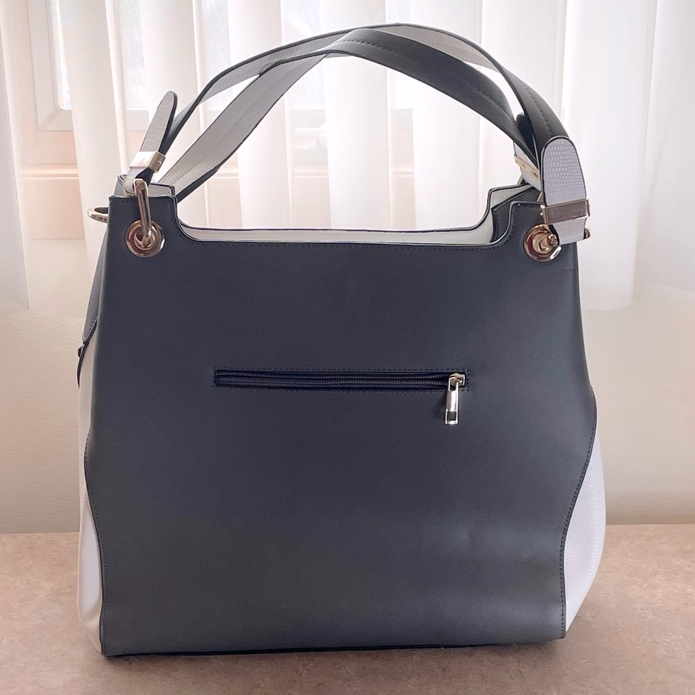 Large Color-block handbag. Perfect condition. - Picture 2 of 8
